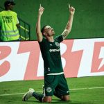 Thiago Galhardo marca primeiro gol pelo Goiás