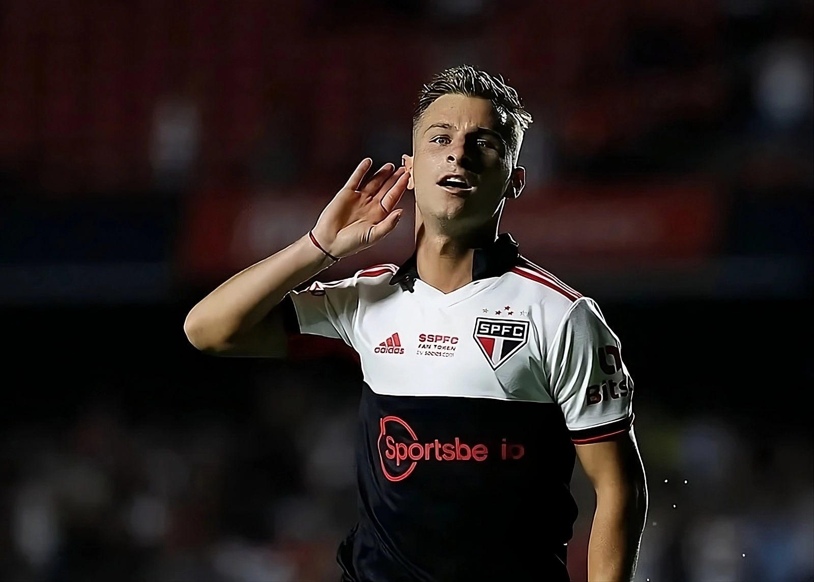 Galoppo comemorando gol marcado (Rubens Chiri/São Paulo FC)