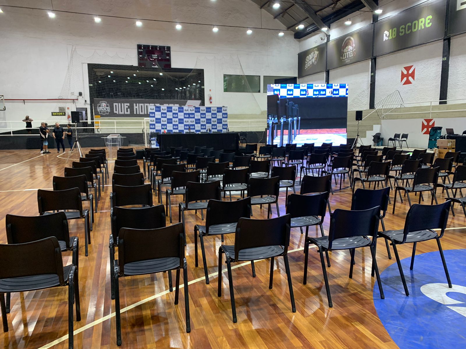 Organização do evento que recebeu a audiência pública (Jônatas Santos/BTB Sports)