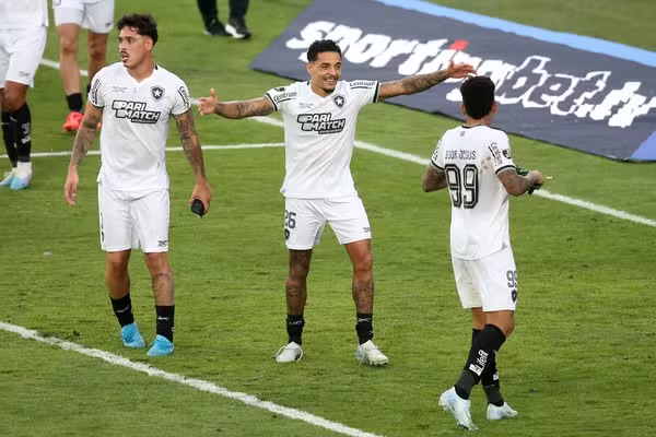 Gregore, jogador do Botafogo. Reprodução: Daniel Jayo/Getty Images.