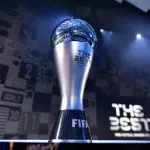 Troféu do prêmio The Best, da FIFA (Reprodução)