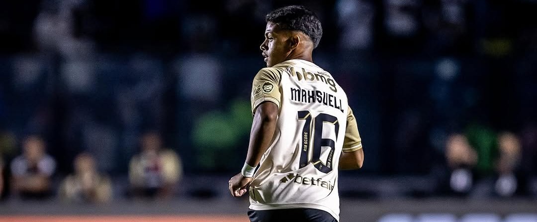 Maxsuell Alegria, atacante do Vasco (Reprodução)