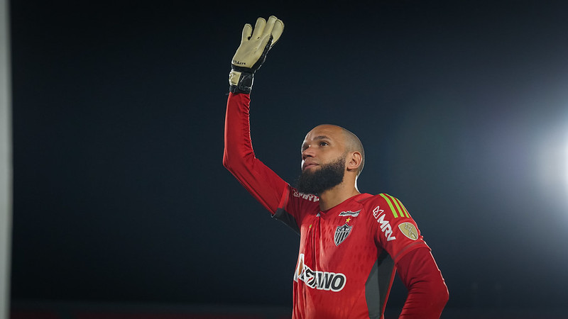 Everson, goleiro do Atlético-MG. Reprodução: Pedro Souza / Atlético.