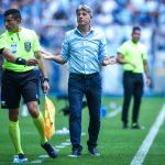 Renato Gaúcho, técnico do Grêmio. Reprodução: LUCAS UEBEL/GREMIO FBPA.