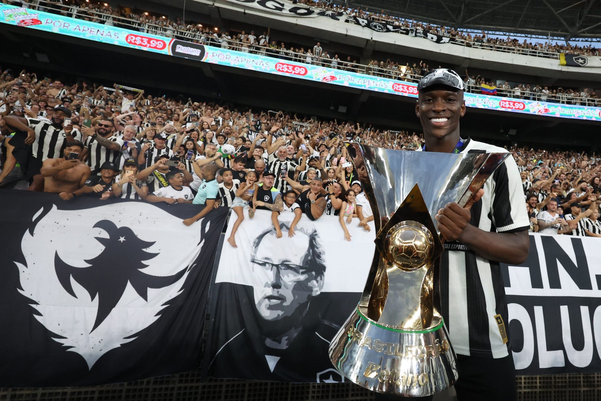 Luiz Henrique, atacante do Botafogo (Vítor Silva)