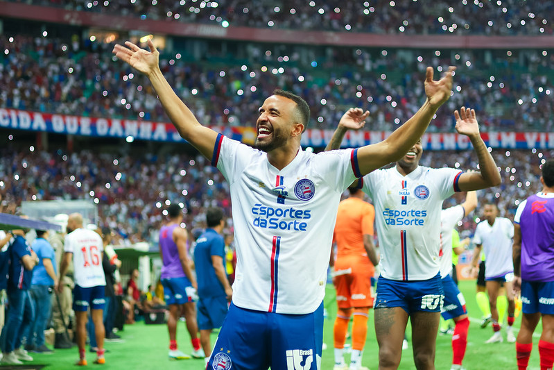 Caio Alexandre, jogador do Bahia. Reprodução: Flickr / Bahia.