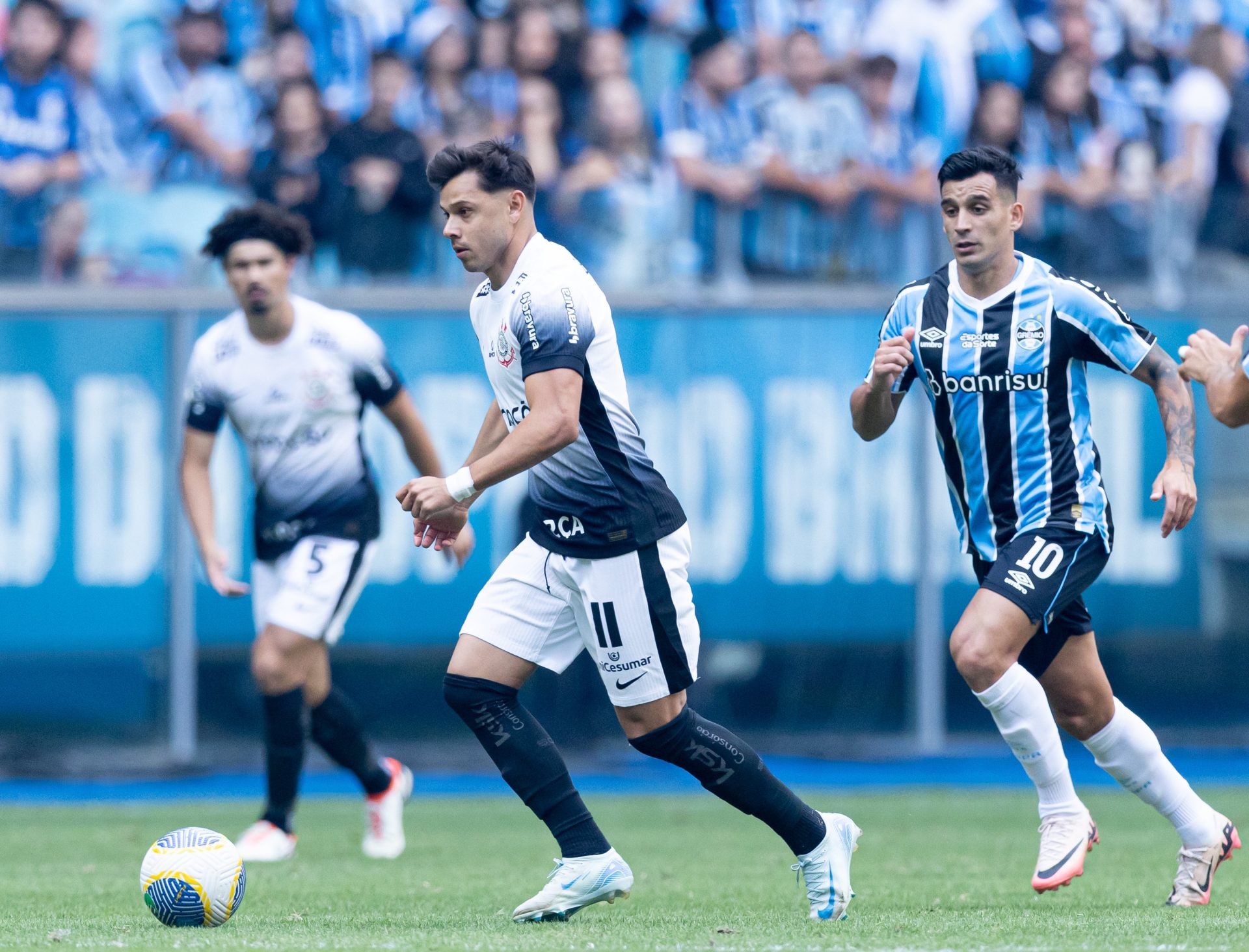 Ángel Romero, jogador do Corinthians. Reprodução: Rodrigo Coca / Corinthians.