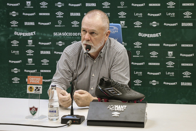 Mano Menezes, técnico do Fluminense. Reprodução: MARCELO GONÇALVES / FLUMINENSE F.C.