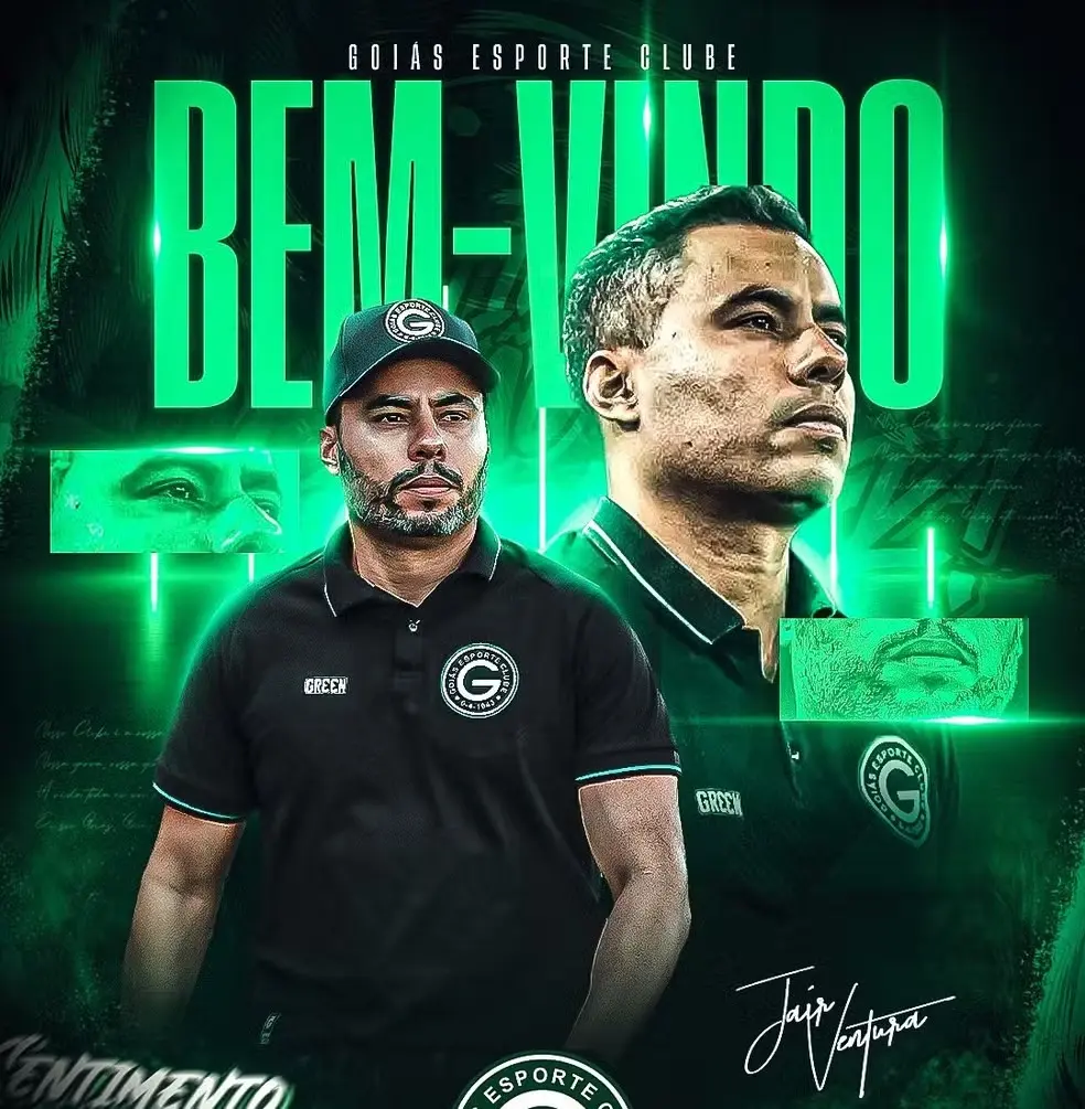 Goiás oficializa contratação de Jair Ventura como técnico para 2025 Goiás oficializa contratação de Jair Ventura como técnico para 2025