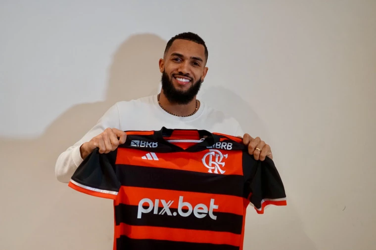 Juninho, novo reforço do Flamengo (Paulo de Andrade/Flamengo)