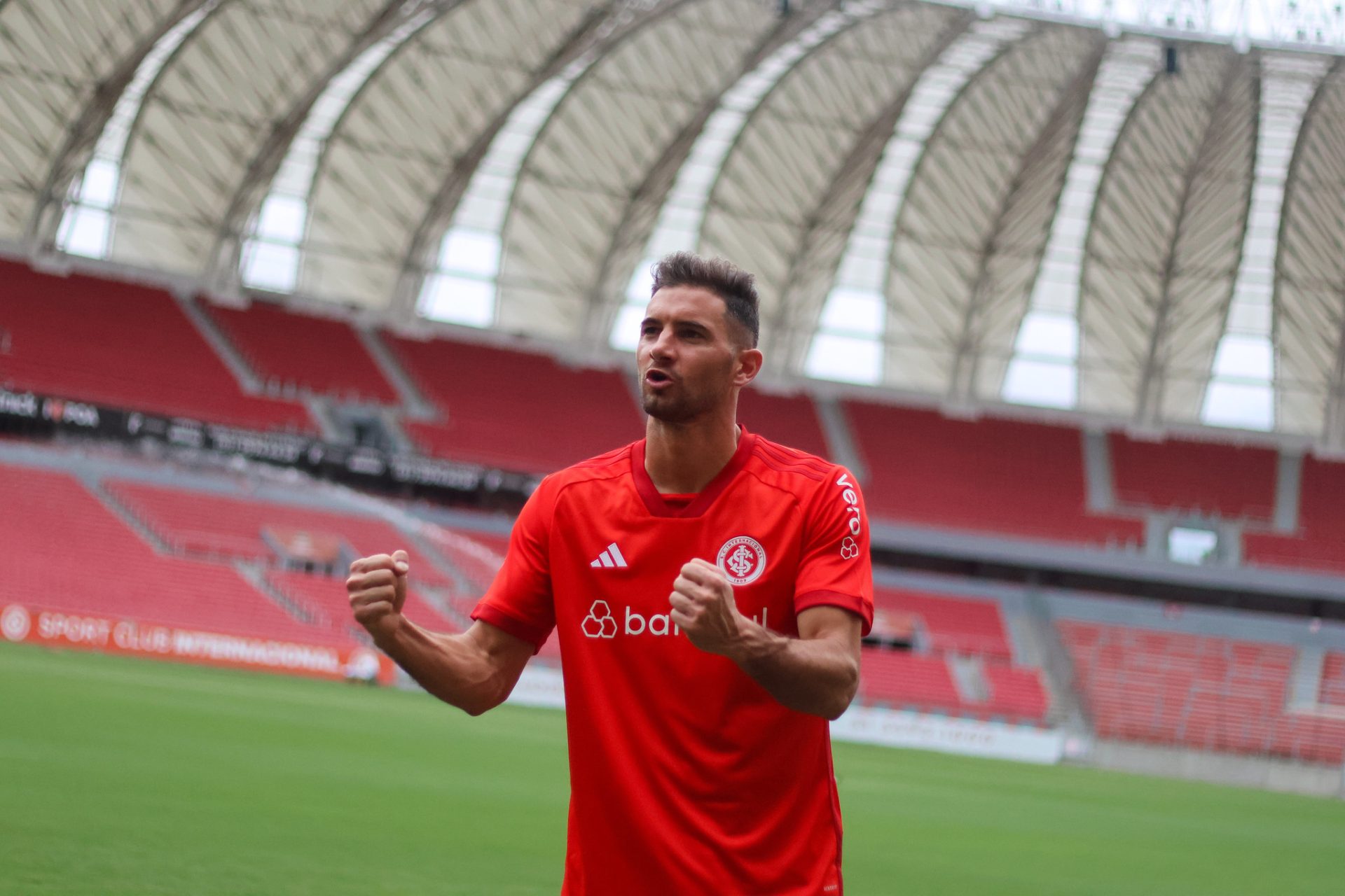 Alario, ex-jogador do Internacional (Ricardo Duarte/Internacional)