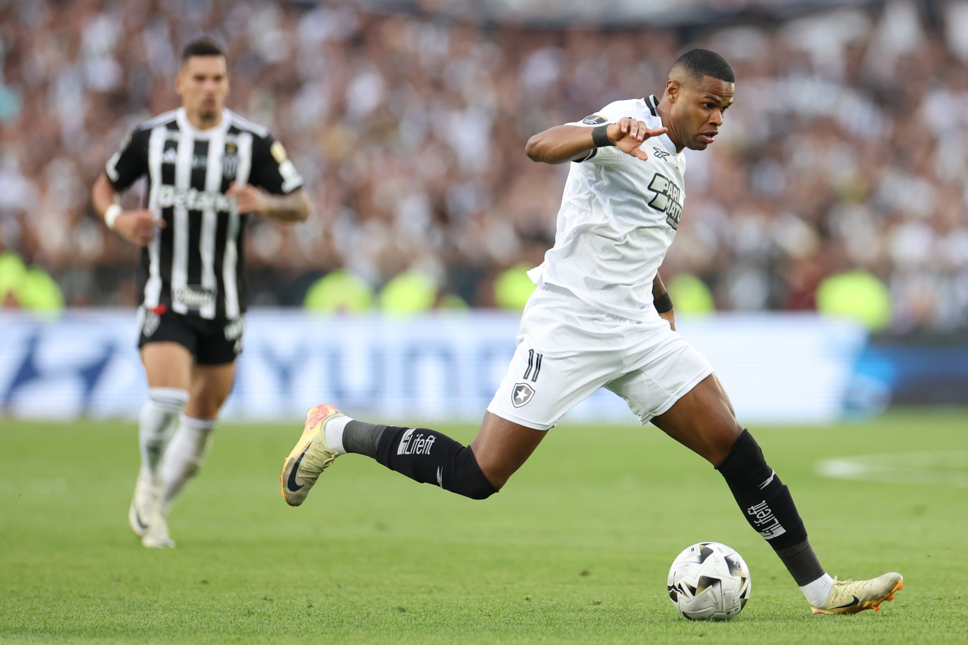 Júnior Santos, atacante do Botafogo (Vítor Silva)