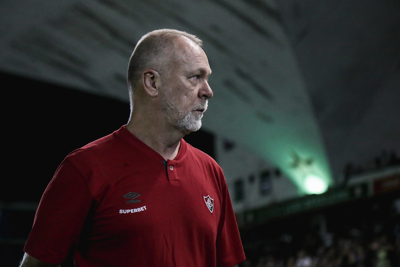 Mano Menezes, técnico do Fluminense. Reprodução: Lucas Merçon/FFC.