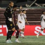 Germán Cano, atacante do Fluminense, após marcar gol contra a Portuguesa (Lucas Merçon/Fluminense FC)