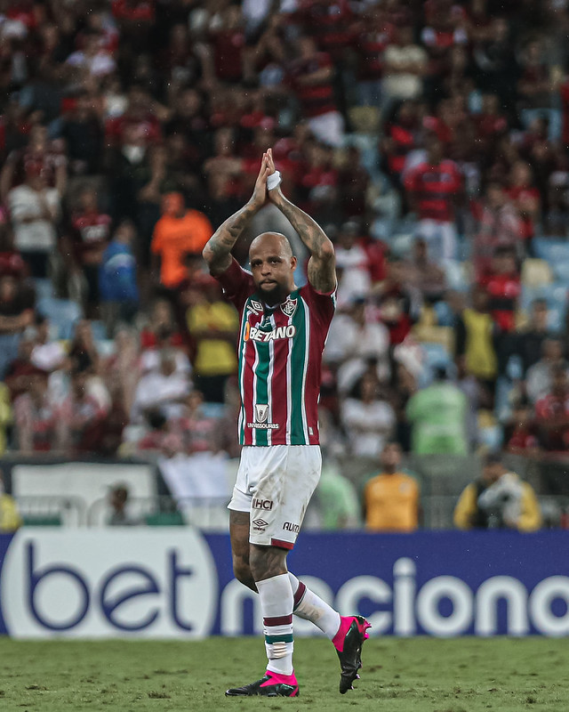 Felipe Melo, ex-Fluminense. Reprodução: Marcelo Gonçalves/FFC.