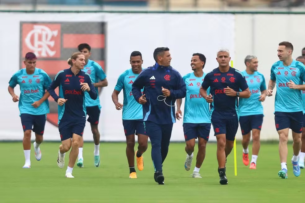 Jogadores do Flamengo (Foto: Gilvan de Souza/Flamengo)