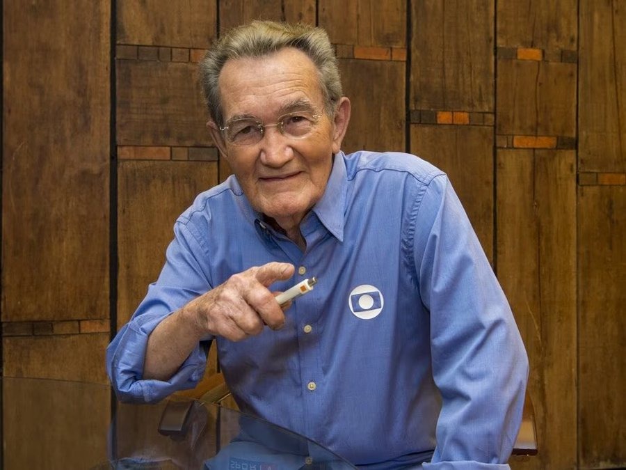 Léo Batista, ex-jornalista da Globo (Reprodução)
