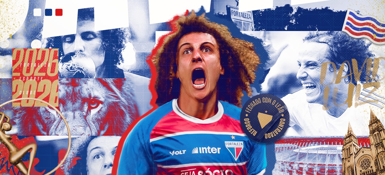 David Luiz, zagueiro do Fortaleza (Reprodução/Fortaleza)