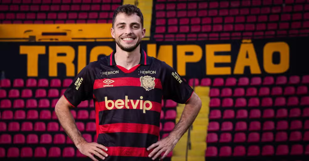 Hyoran, novo jogador do Sport. Reprodução: Paulo Paiva/ Sport Recife.