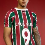 Kauã Elias, camisa nove do Fluminense (Reprodução)