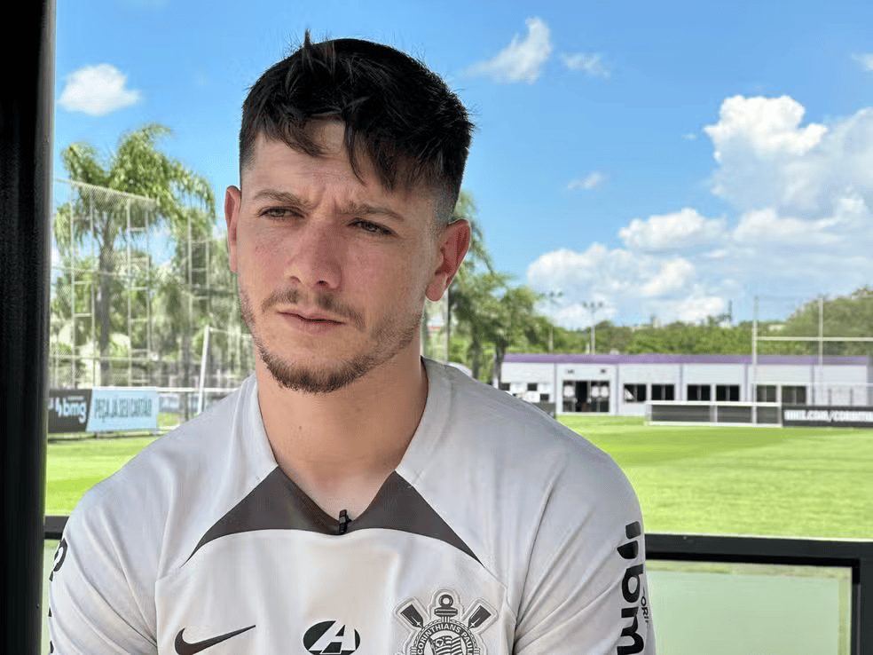 Garro, meia do Corinthians. Reprodução: Bruno Cassucci.