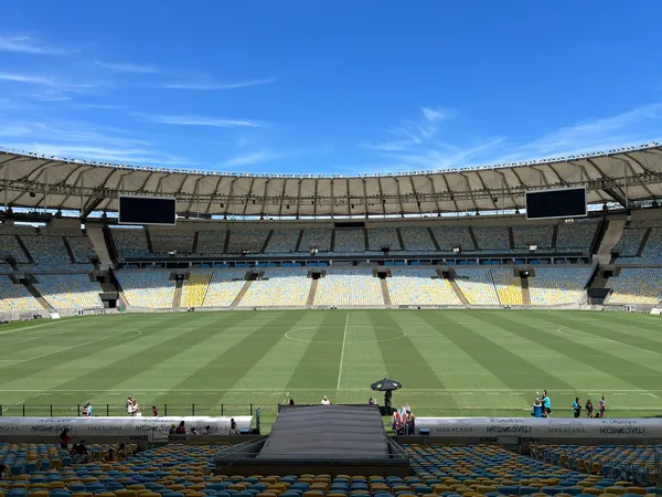 Gramado do Maracanã. Foto: Divulgação.