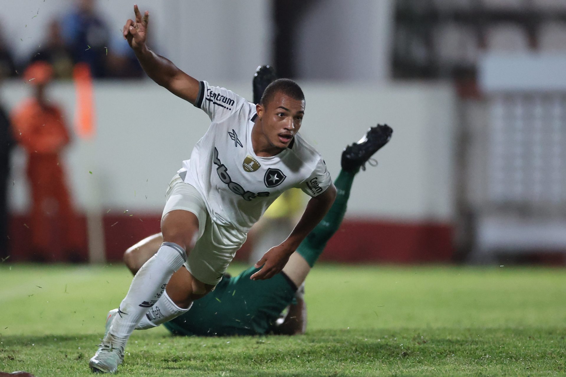 Kayke marcou o gol da vitória do Botafogo (Vitor Silva/Botafogo)