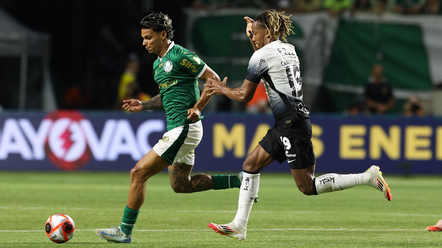 Palmeiras e Corinthians ficam no empate no Allianz Parque (César Greco/Palmeiras)