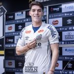 Benjamín Rollheiser, novo jogador do Santos. Foto: Raul Baretta/ Santos FC.