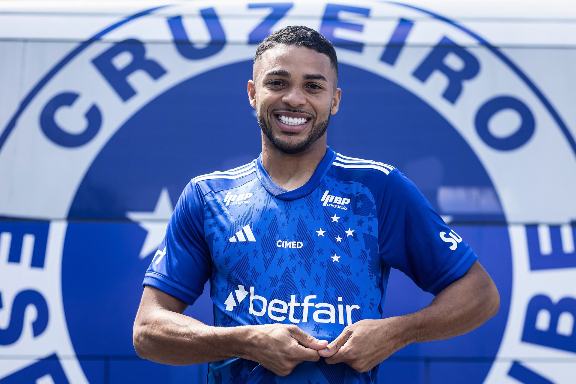 Wanderson, novo jogador do Cruzeiro. Foto: Gustavo Aleixo/Cruzeiro.