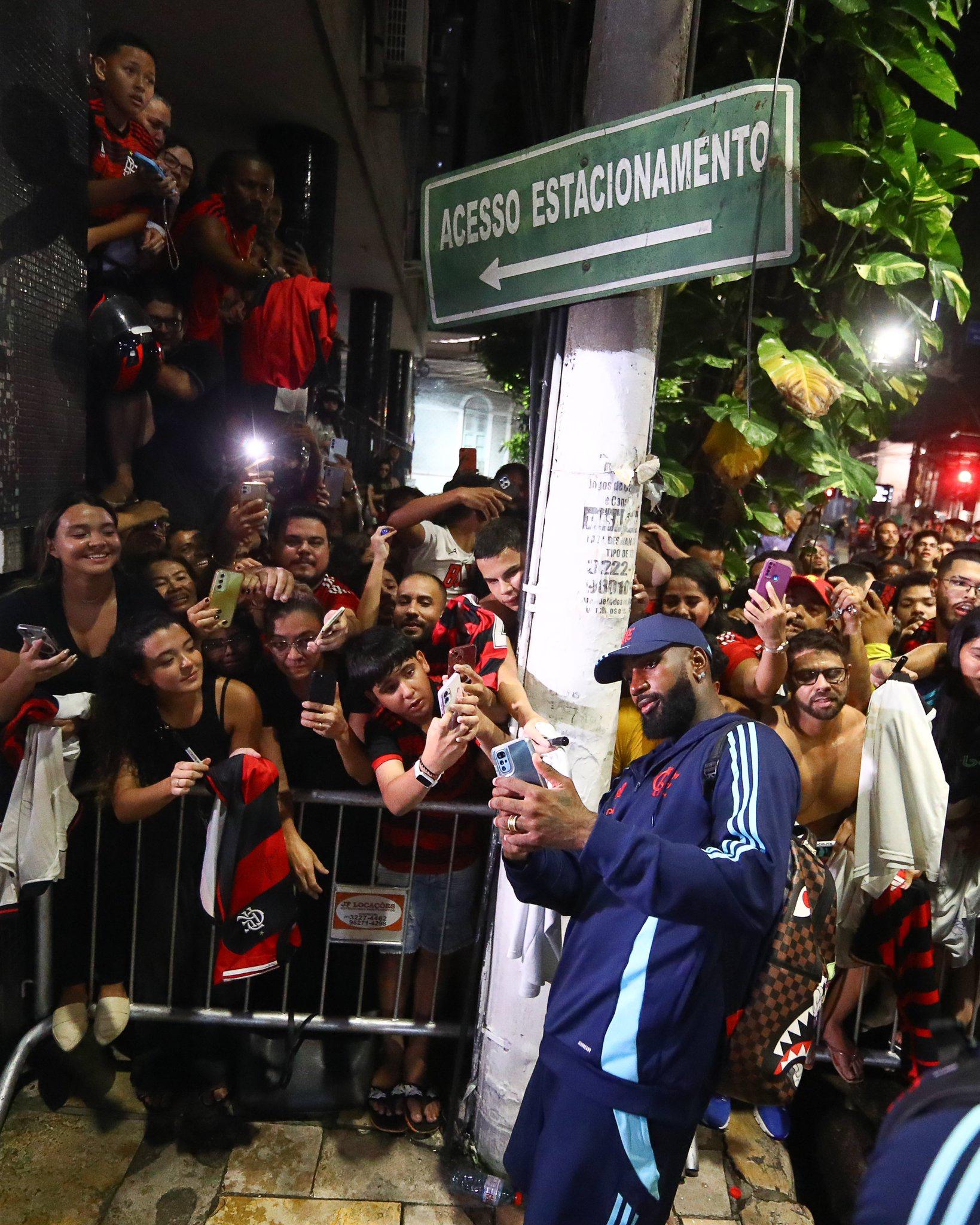 Gerson, meio campista do Flamengo (Reprodução/Flamengo)