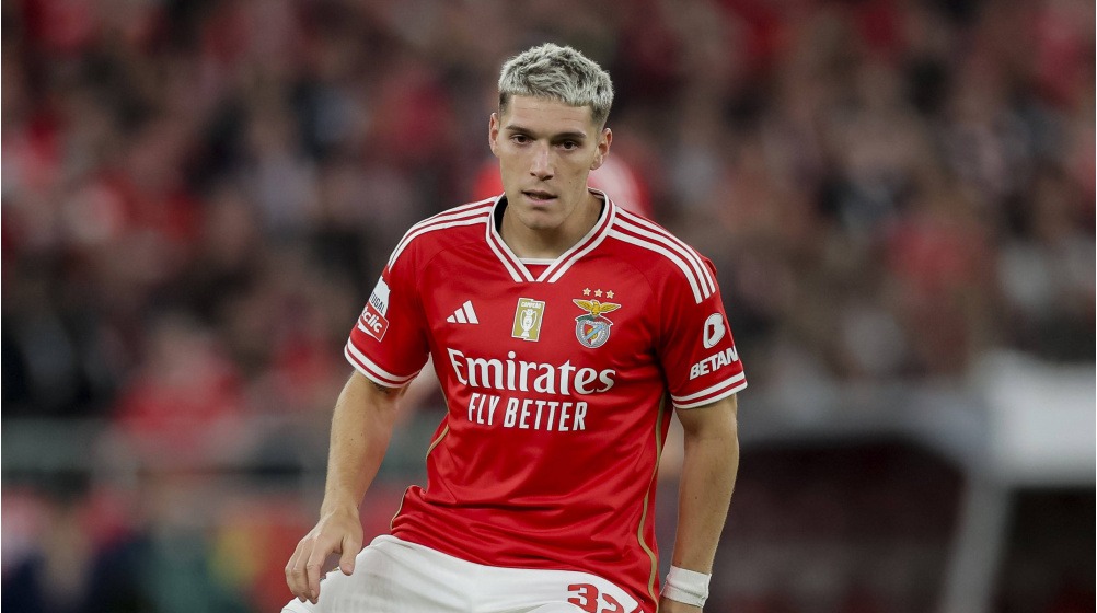 Benjamín Rollheiser, do Benfica (Reprodução/IMAGO)