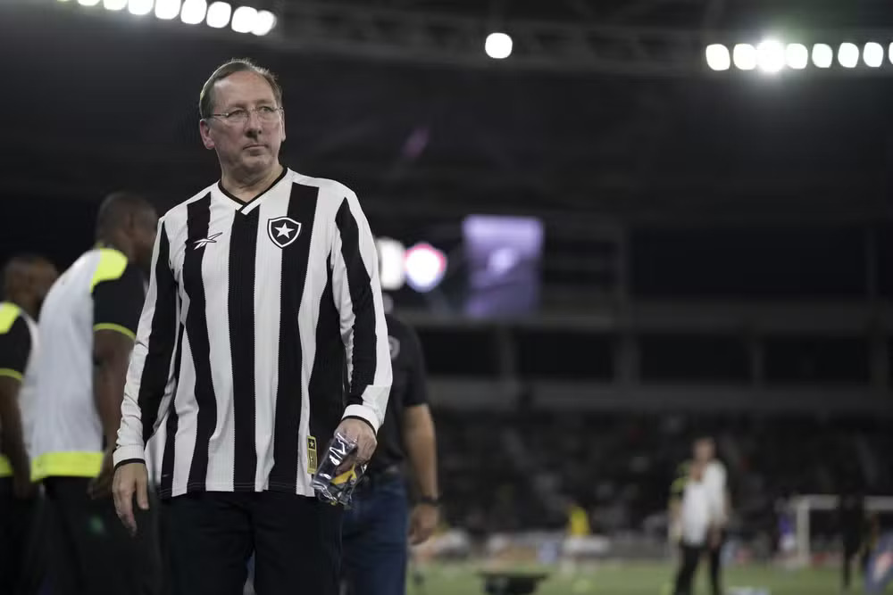 John Textor, dono do Botafogo. Foto: Jorge Rodrigues/AGIF.