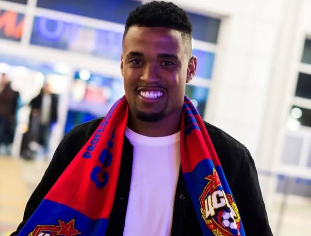 Alerrandro rescinde contrato com o Bragantino e é anunciado pelo CSKA. Foto: CSKA.