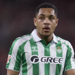 Vitor Roque está emprestado ao Betis pelo Barcelona até o fim da temporada e já tem acerto para jogar no Palmeiras depois disso. Foto: Getty Images.