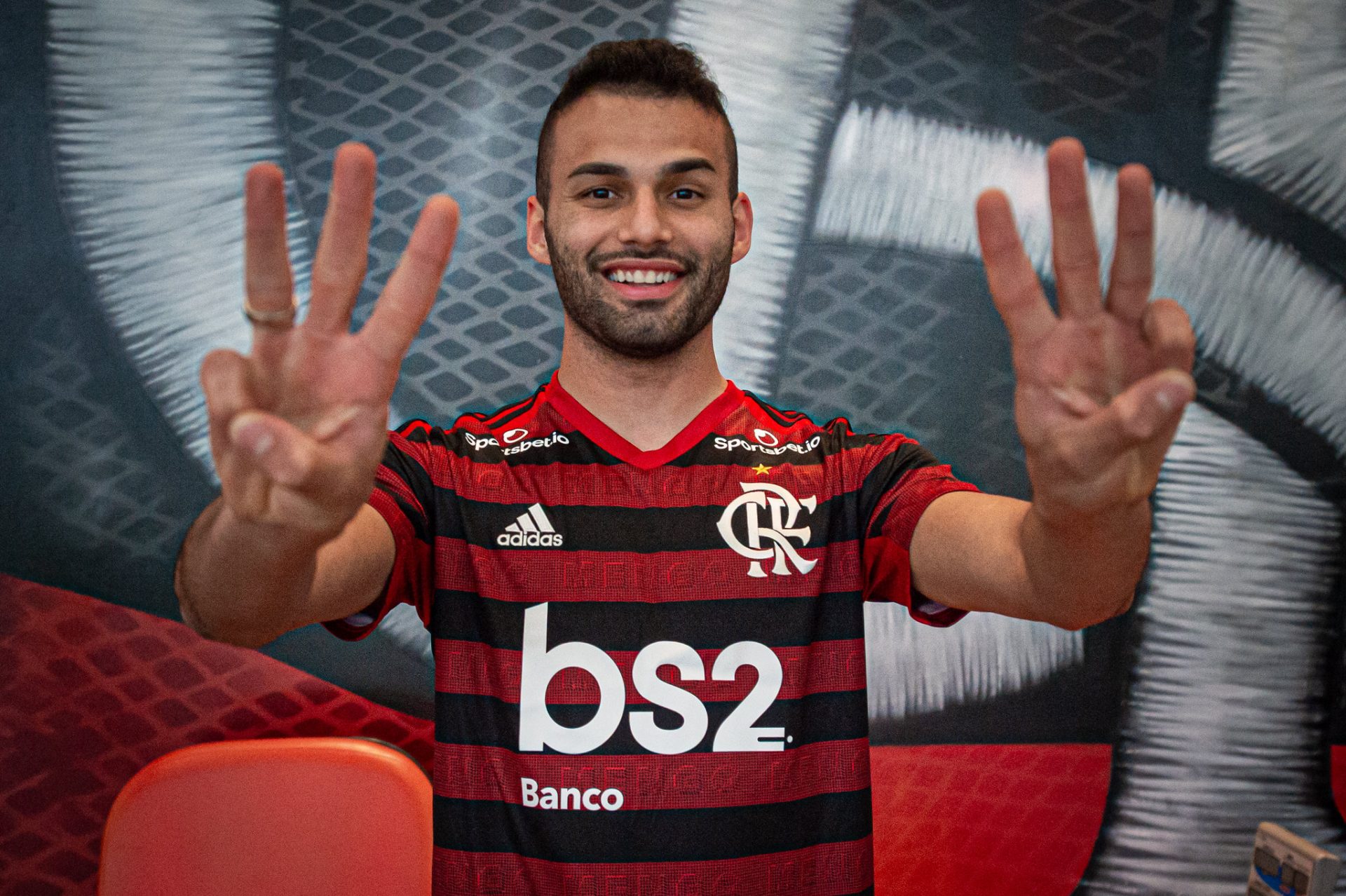 Thiago Maia, volante que teve passagem pelo Flamengo (Paula Reis/Flamengo)