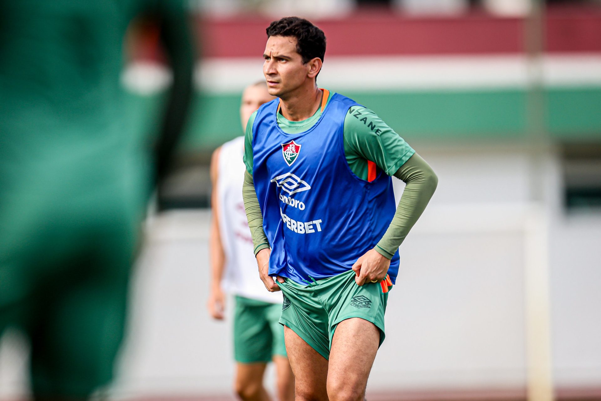 Paulo Henrique Ganso em atividade de treino pelo Fluminense (Marina Garcia/Fluminense)