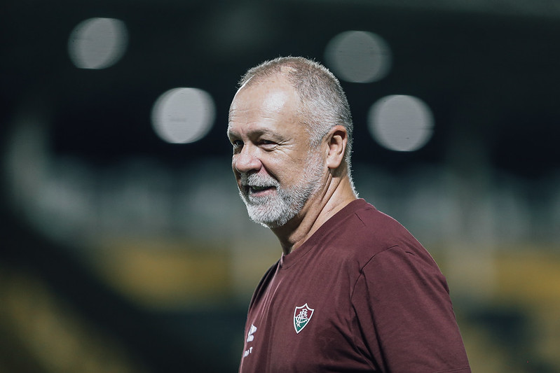 Mano Menezes, técnico do Fluminense. Foto: Lucas Merçon/FFC.