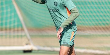 Isaque, jogador do Fluminense. Foto: Marcelo Gonçalves/FFC.