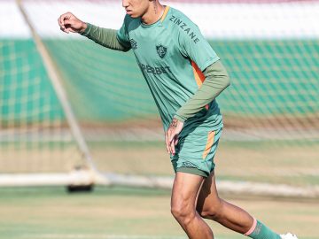 Isaque, jogador do Fluminense. Foto: Marcelo Gonçalves/FFC.