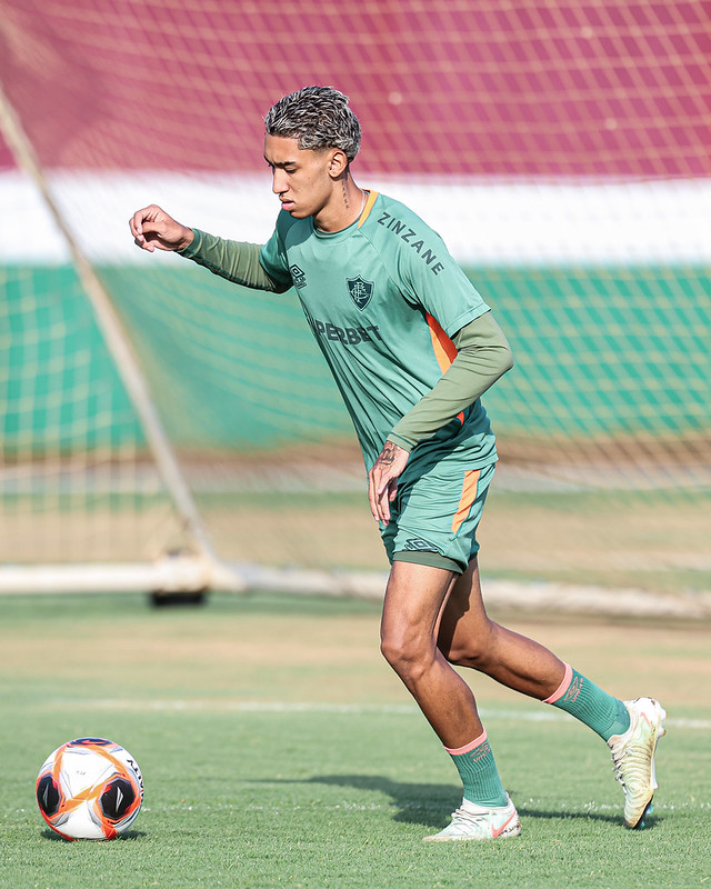 Isaque, jogador do Fluminense. Foto: Marcelo Gonçalves/FFC.