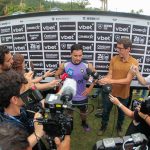 Botafogo faz media day para imprensa e jogadores cedem entrevistas (Arthur Barreto/Botafogo)