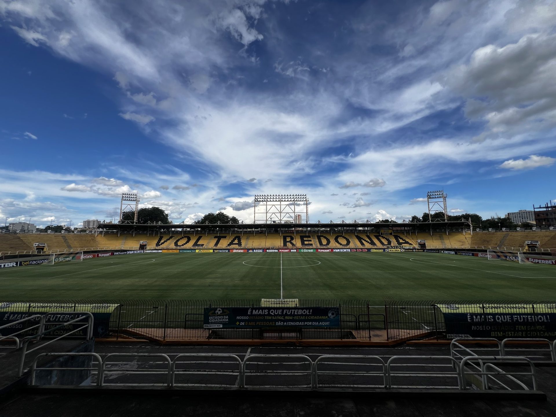 Raulino de Oliveira, estádio do Volta Redonda. Reprodução: X/Volta Redonda.