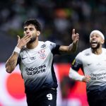 Yuri Alberto e Memphis Depay, jogadores do Corinthians. Foto: Rodrigo Coca / Agência Corinthians.