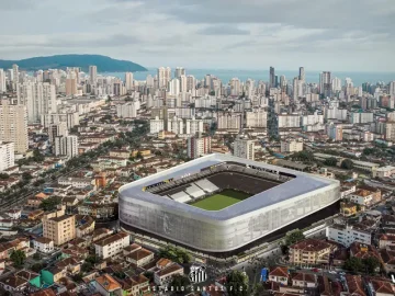 Projeto da nova Vila Belmiro (Divulgação/Santos FC)