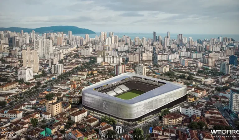 Santos avança para a construção da nova arena