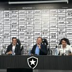 Renato Paiva, novo técnico do Botafogo, e John Textor, dono do clube (Foto: Reprodução/BTB Sports)