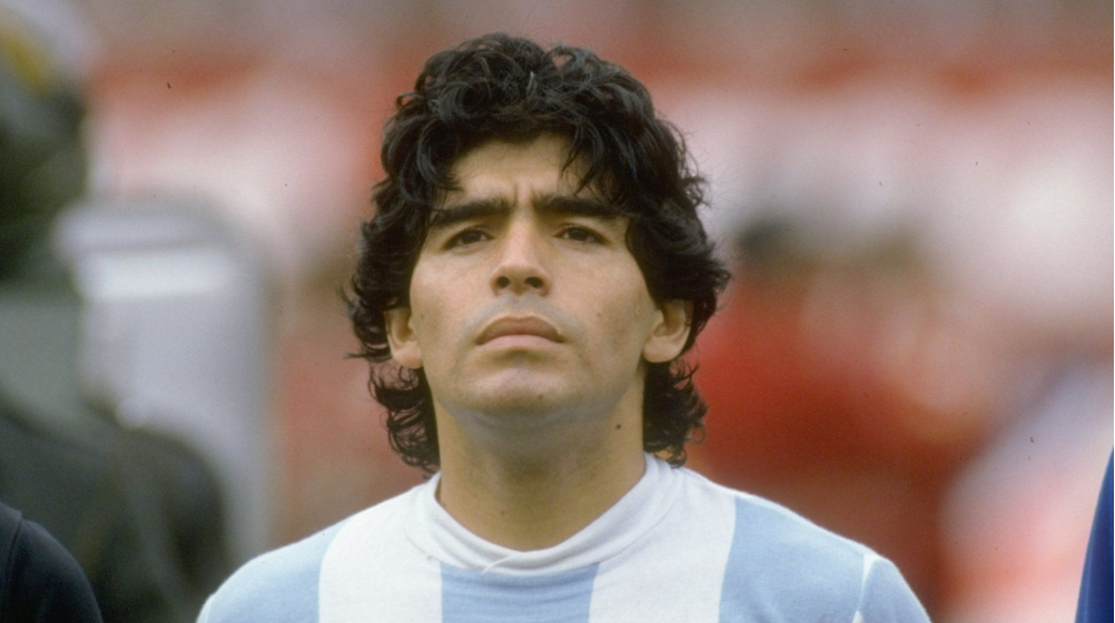 Diego Maradona, o falecido craque argentino. Foto: Getty Images.