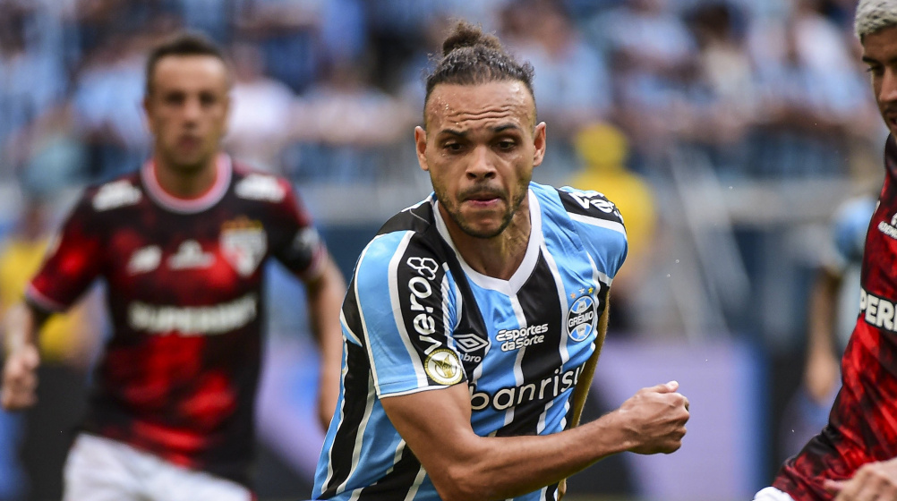 Braithwaite, jogador do Grêmio. Foto: IMAGO.