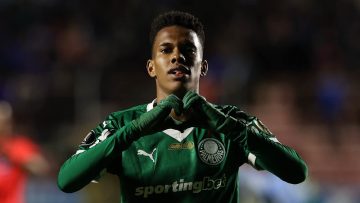 Estevão, jogador do Palmeiras. Foto: Cesar Greco/Palmeiras.